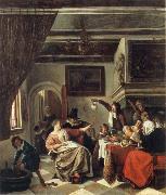 Jan Steen The Way we hear it is the way we sing it china oil painting reproduction